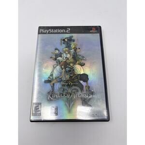 Kingdom Hearts II 2 Playstation 2 PS2 Black Label Complete With Manual